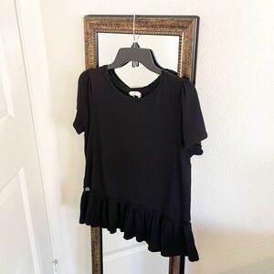 Harper Heritage black cut out top